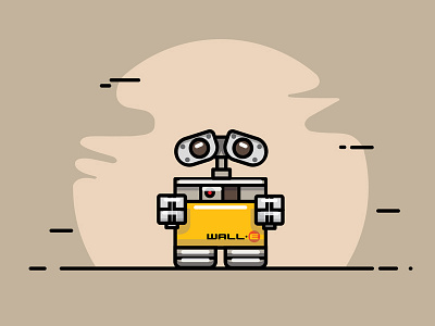 Wall-E Illustration