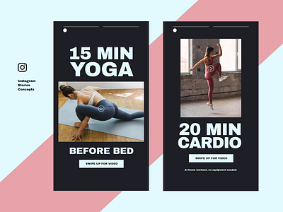 Get Fit - Instagram Stories Concept