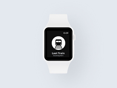 Watch App Concept apple watch clean concept design interface minimal mobile product design smartwatch transportation ui ux watch watch app wearables