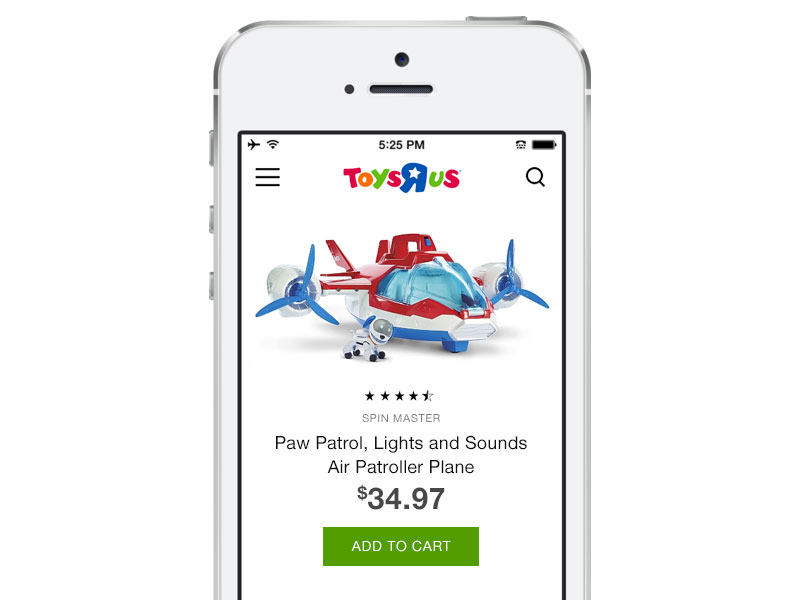 toys r us mobile site