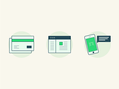 Web/Mobile App — Icon Set