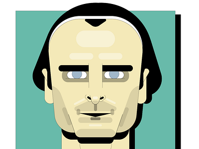 Berbatov Manchester United berbatov football illustration portrait soccer vector