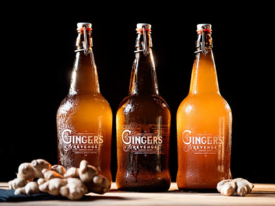 Growler design for Ginger's Revenge Brewing