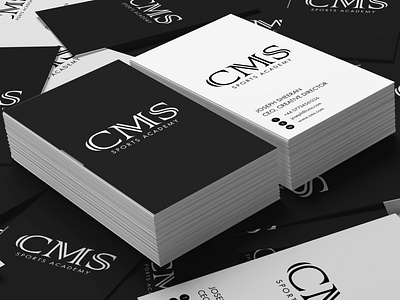CMS Sports Academy Branding branding business business identity card corporate branding corporate business card design identity logo sports