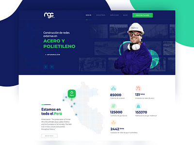 Design Website | Natural Gas Company