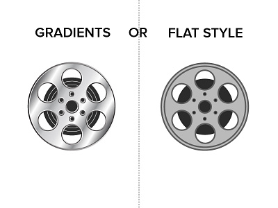 film reel illustration filmreel graphicdesign illustration illustrator interface minimal movie photoshop reel simple ui userinterface