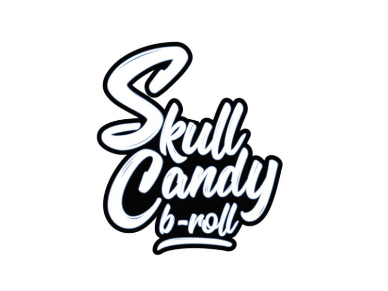 Skull Candy Animated Title custom lettering custom type font hand lettering lettering lettering animation title animation type animation typography