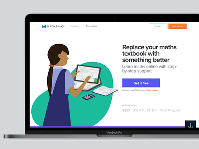 Mathspace Website Redesign