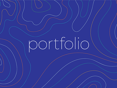 My animated portfolio after effects animation app brand design illustration illustrator logo minimal portfolio style typography vector web