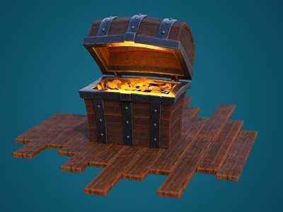 Treasure Chest 3d