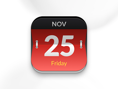 Calendar Mac/iOS App icon