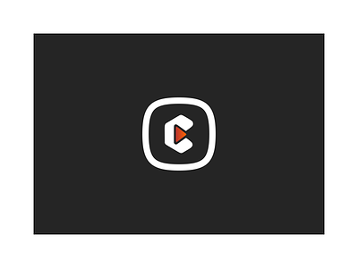 C Logo for Streamer on Youtube black cast dark enjoy logo logotype play play button red stream streamer streaming youtub