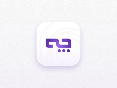 iOS App icon - CHE Application app icon icon ios purple sketch