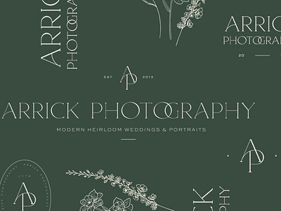 Arrick Photography: Wedding & Portrait Photographer Branding