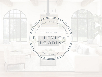 Fulleylove Flooring: Baytown Flooring Company Brand Design brand branding design graphic design graphic design logo illustration logo logo design logo design concept