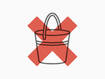 BUCKET bucket icon