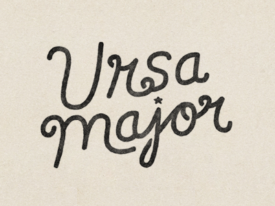 Ursa Major WIP custom script type