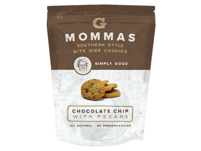 G Mommas Packaging branding character cookie goodness grandma packaging