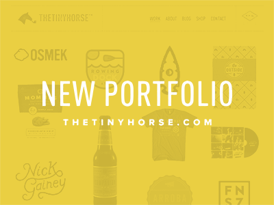 New Site! portfolio site web