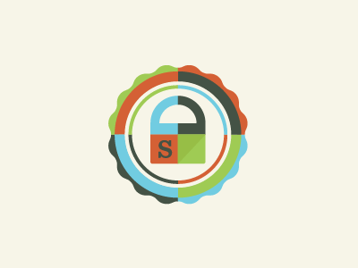 Brand Exploration circle lock s seal