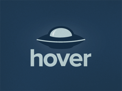 Hover blue hover identity logo proxima ufo