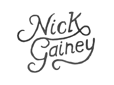 Nick Gainey 2 custom script type