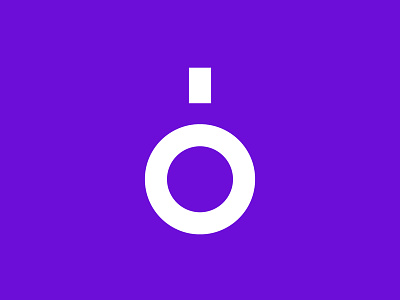 Personal Rebrand branding circle golden ratio icon identity design logo logomark minimalism onion purple
