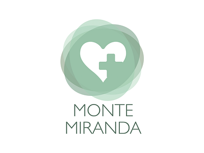 Monte Miranda Logo hospital logo logo design