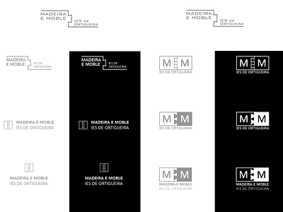 Madeira e moble Study branding logo logodesign