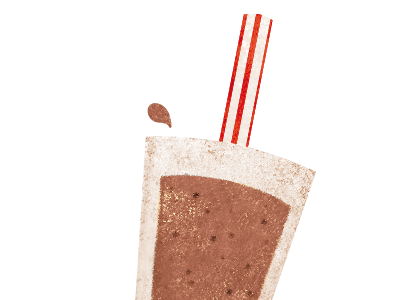 Milk shake bobs icecream icon milkshake pictogram