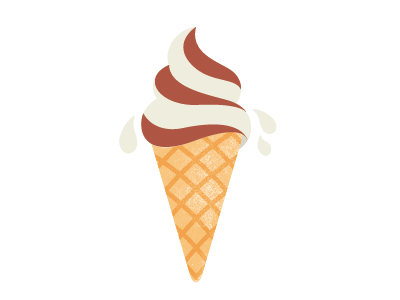 casquinha! bobs icecream icon illustration pictograma sorvete