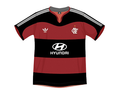 Camisa Flamengo / Adidas 2013 - Estudo 2 (em andamento)