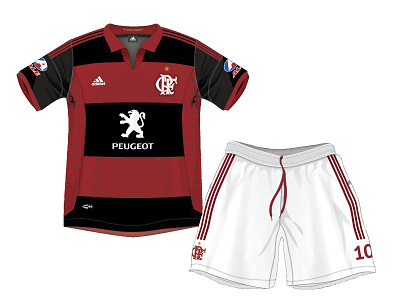 Camisa Flamengo / Adidas 2013 - Estudo 3 (em andamento) adidas camisa flamengo jersey shirt soccer