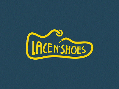 LaceN'Shoes Logo adagency agency ajmalaj behance branding designer designer logo dribbble dubai lacenshoes logo logomark logosai marketing media shoes socialmedia typo logo typogaphy