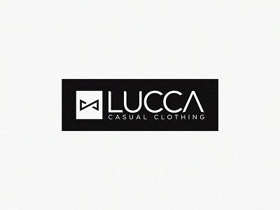 Lucca Casual clothing Logo advertising agency ajmalaj branding concept designers dribbble illustration logo logo design logos logotype symbols typography