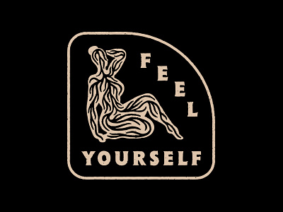 Feel Yourself drugs empowerment feel illustration trippy yourself