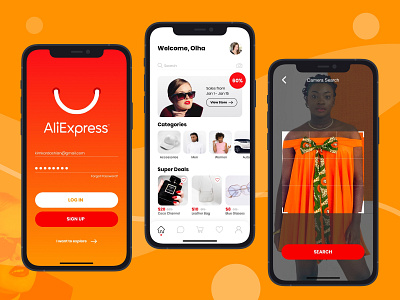 AliExpress App Redesign aliexpress app b2c challenge concept design digital inspiration ios modern onlineshopping product redesign research shopping ui ux ux design uxdesign uxui
