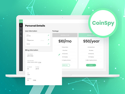 Coinspy Dashboard