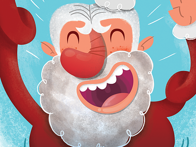 2013 Holiday Card cartoon christmas december holiday illustration santa