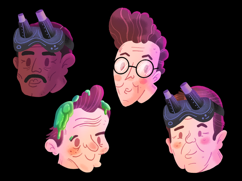 Ghostbuster Busts