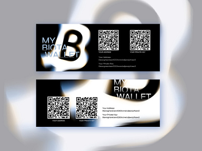 Print my BIOTA Wallet design