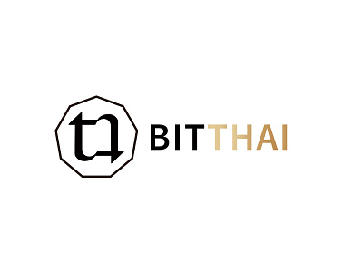 BITTHAI logo branding design logo vector