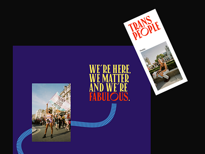 London's Trans+ Pride — art direction