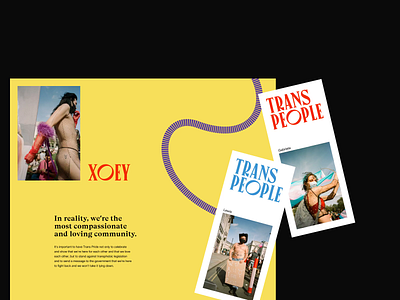 London's Trans+ Pride — art direction / pt2 art direction design layout transpride typography ui website
