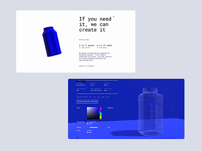 PET PAK art direction design development prototyping website