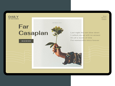 Far Casapian art direction branding design illustration layout photography typography ui website