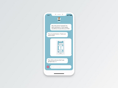 Daily UI #013 - Messaging App