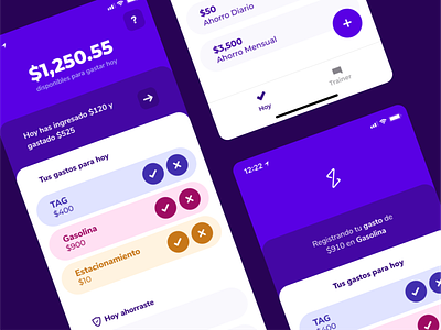 Youles – Today app dashboard expenses today ui youles