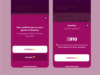 Youles - Expense confirmation app expense ui youles