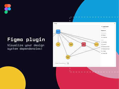 New Figma Plugin: Visualize your design system dependencies dependencies design system figma plugin tools